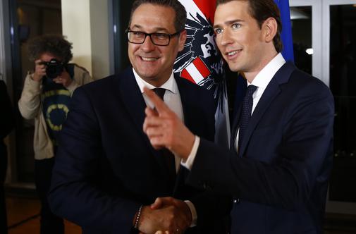 Kurz in Strache predstavila ministrsko ekipo nove avstrijske vlade