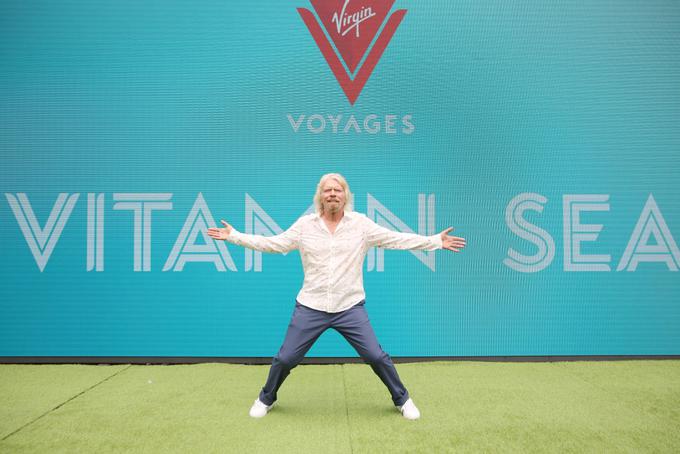Branson se z Virgin Voyages podaja v križarske vode. | Foto: Getty Images