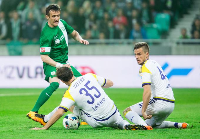 V drugem polčasu je bil Maribor boljši nasprotnik. | Foto: 
