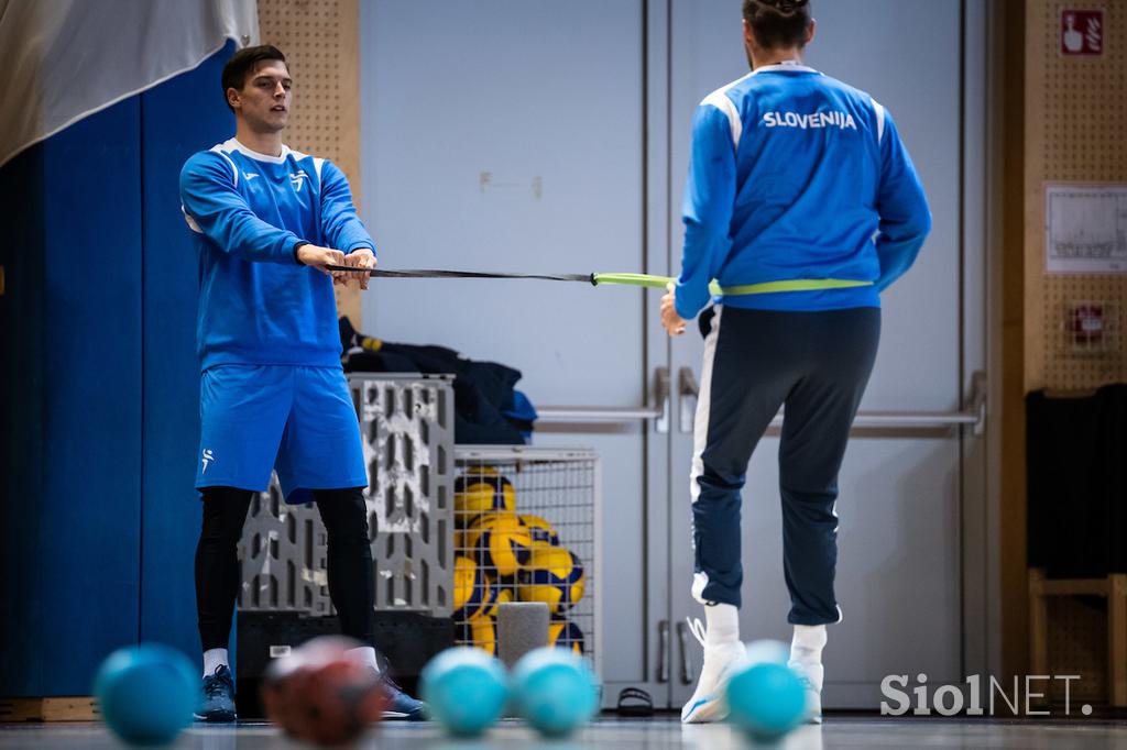 slovenska rokometna reprezentanca trening