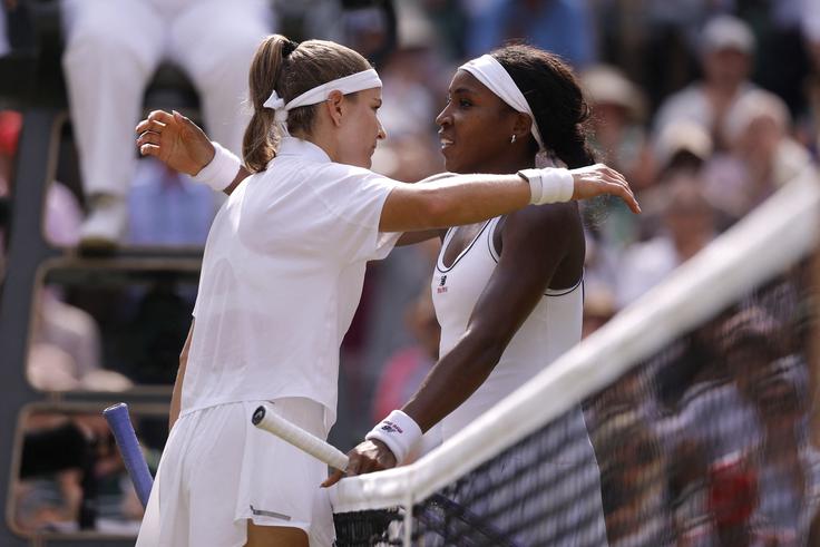 Coco Gauff bo na svoj prvi finale na sveti travi morala še počakati. | Foto: Reuters