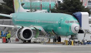 Boeingi 737 max predvidoma prizemljeni še do 12 tednov