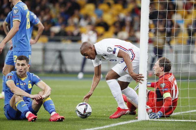 Anthony Martial je na začetku drugega polčasa v Kijevu izenačil na 1:1. | Foto: Reuters