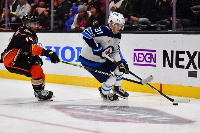 Winnipeg Jets so premagali Anaheim Ducks. | Foto: Reuters