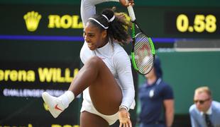 Serena Williams v četrtfinale Wimbledona, Slovenki izpadli