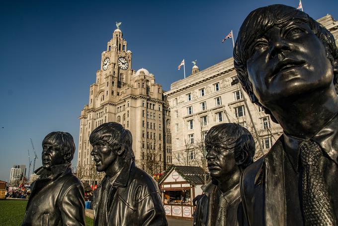 Liverpool je med drugim tudi domače mesto legendarne skupine The Beatles. | Foto: Pixabay