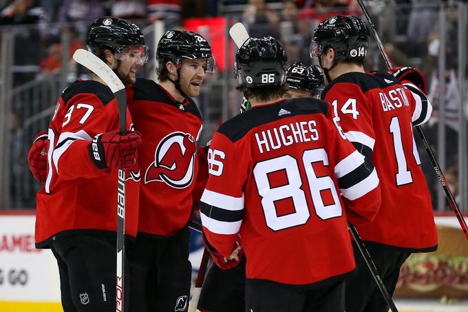 New Jersey Devils so doma po preobratu ugnali najboljšo ekipo lige NHL. | Foto: Reuters