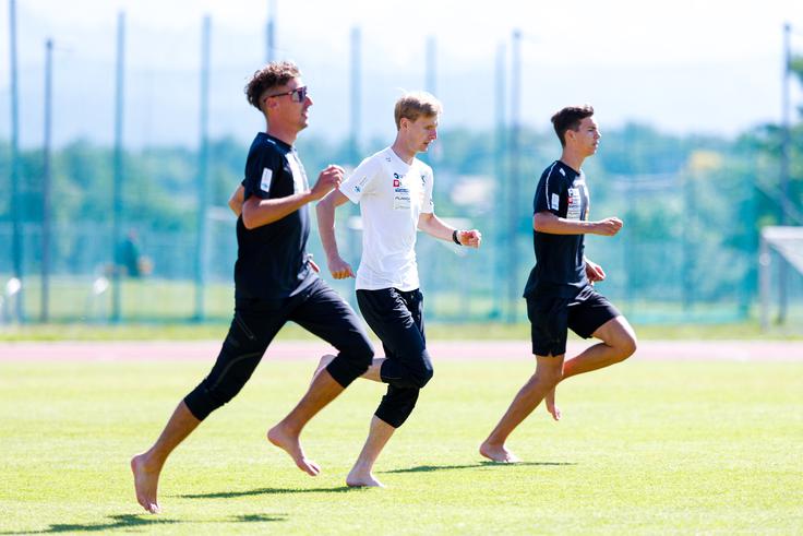 smučarski skoki, kondicijski trening, Kranj | Foto: Aleš Fevžer