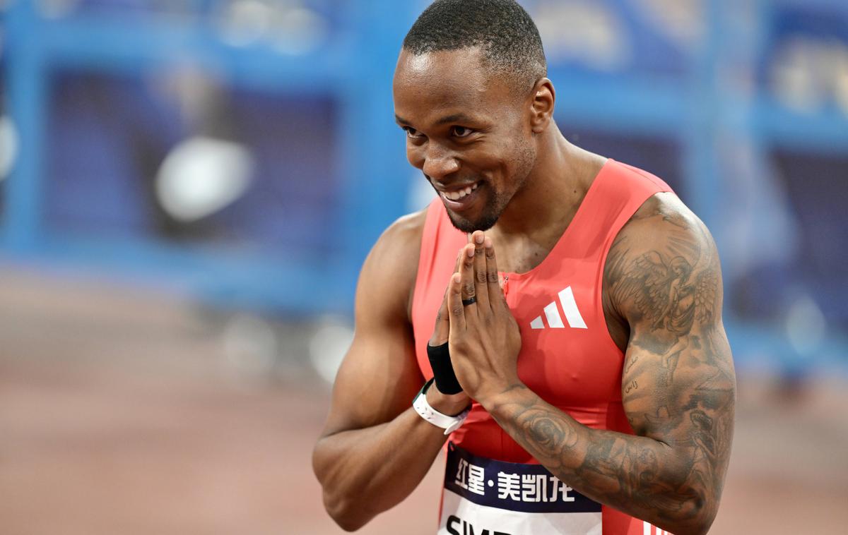 Akani Simbine | Južnoafriški sprinter Akani Simbine je postavil najboljšo letošnjo znamko v teku na 100 metrov. Kraljevsko atletsko disciplino je pretekel v času 9,86. | Foto Guliverimage