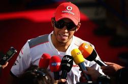Hamilton izbral izziv: Mislim, da ne tvegam