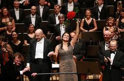 FOTO: Ana Netrebko je navdušila ljubljansko občinstvo