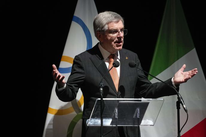 Thomas Bach | "Zelo sem razočaran nad tem, da je šlo za namerno kršenje," pravi Thomas Bach, ki se poslavlja od predsedniške funkcije MOK. | Foto Guliverimage