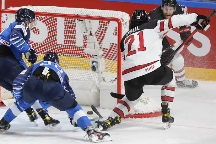 Kanada Finska SP v hokeju 2021 | Trenutek, ko je Nick Paul v podaljšku odločil svetovnega prvaka in razžalostil Fince. Kanadčani slavijo 27. naslov, prvi po letu 2016. | Foto Guliverimage