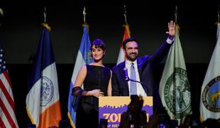 Zohran Mamdani v noči demokratskih zmag izvoljen za newyorškega župana #video