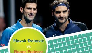 Novak Đoković in Roger Federer: Kdo je boljši?