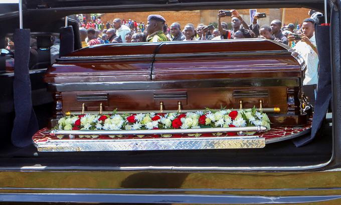 pogreb Kelvin Kiptum | Foto: Reuters