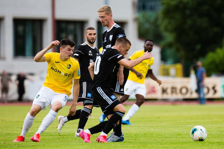Niz štirih zmag v pokoronskem obdobju se je konec prejšnjega tedna končal v Ljubljani. | Foto: Grega Valančič/Sportida