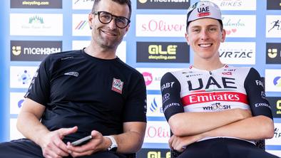 Andrej Hauptman sporočil odlično novico glede Tadeja Pogačarja #video