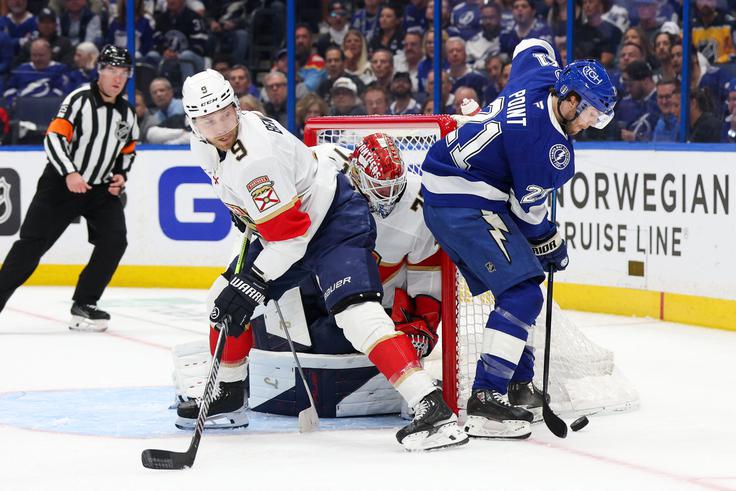Florida Panthers so z 2:0 zmagali proti Tampa Bay Lightning. | Foto: Reuters