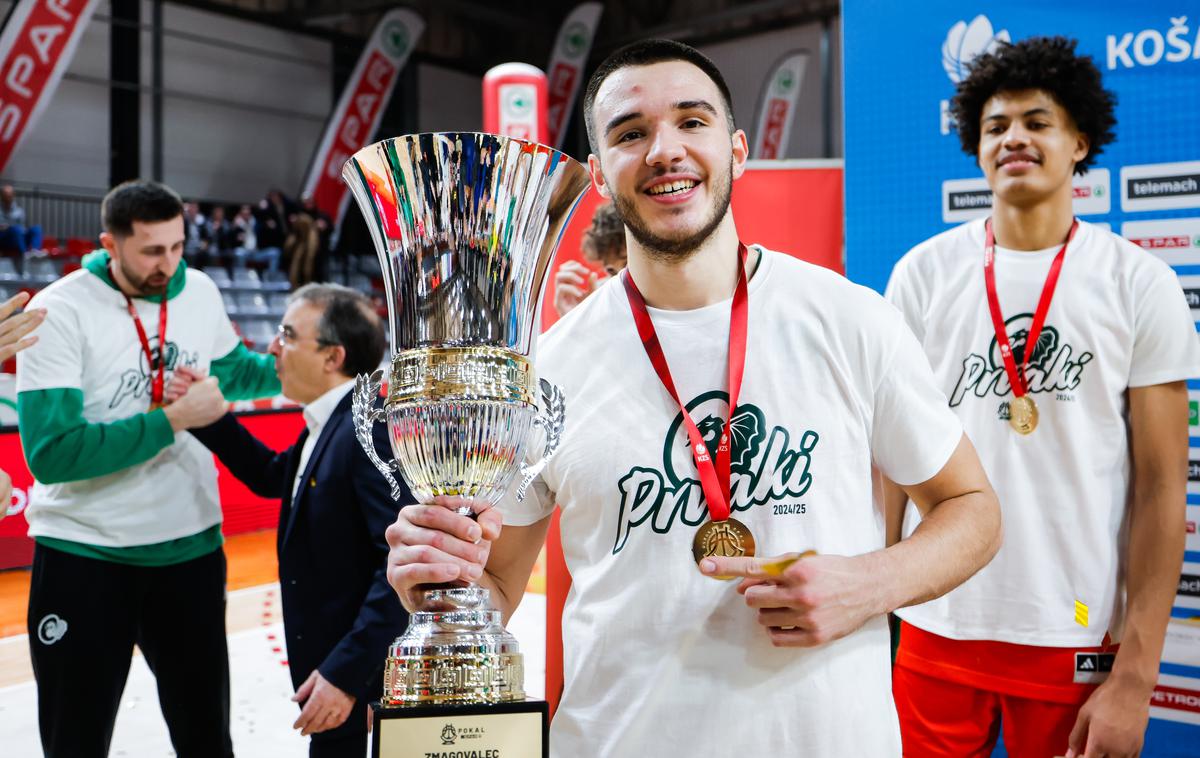 Bine Prepelič, Cedevita Olimpija, Pokal Spar | Bine Prepelič je postal MVP zaključnega pokala Spar. | Foto Aleš Fevžer