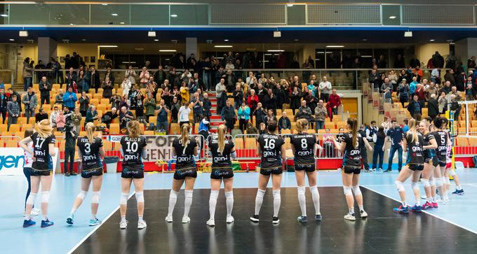 Novogoričanke so že z uvrstitvijo v polfinale poskrbele za največji uspeh slovenske ženske klubske odbojke. | Foto: Tine Strosar