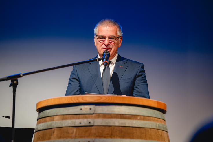 Zbrane je nagovoril tudi predsednik državnega sveta, g. Marko Lotrič. | Foto: Tiko Pro d.o.o. in MEdiaspeed d.o.o.