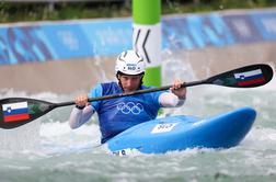 Benjamin Savšek je obstal v četrtfinalu kajakaškega krosa