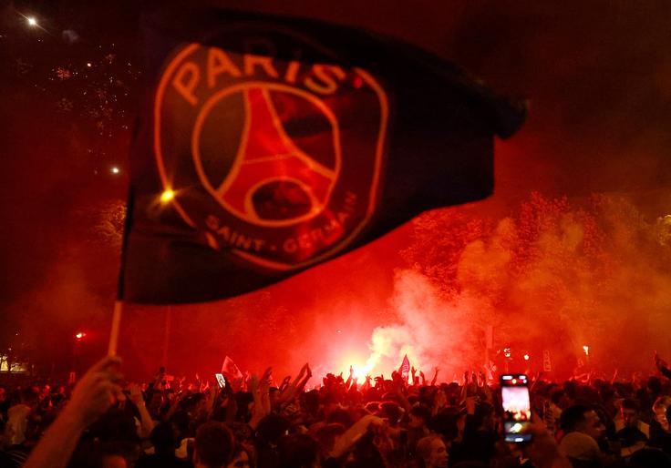 Pariz Francija navijači izgredi | Foto: Reuters