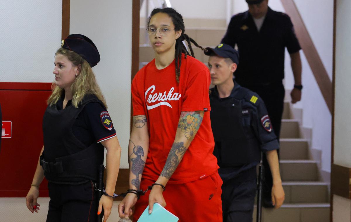 Brittney Griner | Brittney Griner je priznala krivdo. | Foto Reuters