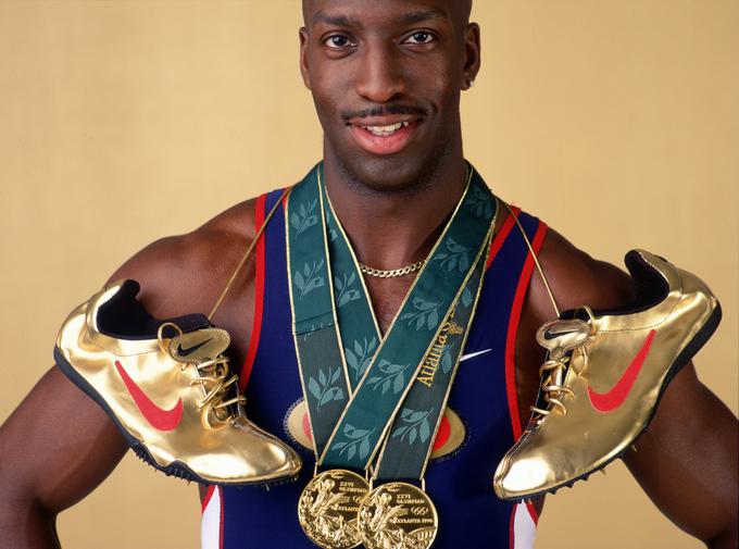 Legendarni Američan je bil leta 1996 eden glavnih junakov olimpijskih iger v domači Atlanti. | Foto: Getty Images