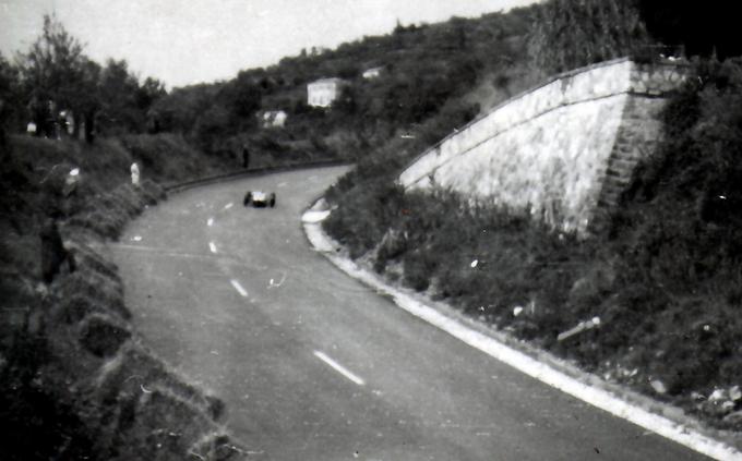 To fotografijo je Drago Božič kot 14-letnik naredil na dirki v Portorožu. | Foto: osebni arhiv Drago Božič