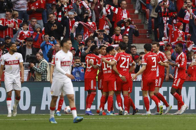 Bayern München - Stuttgart | Bayern München je po zmagi na derbiju kroga proti Stuttgartu že nemški prvak. | Foto Reuters