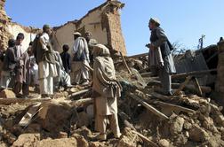Močan potres stresel sever Afganistana
