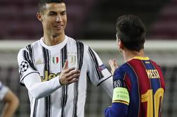 Messi in Ronaldo tokrat nista v igri za najboljšega napadalca