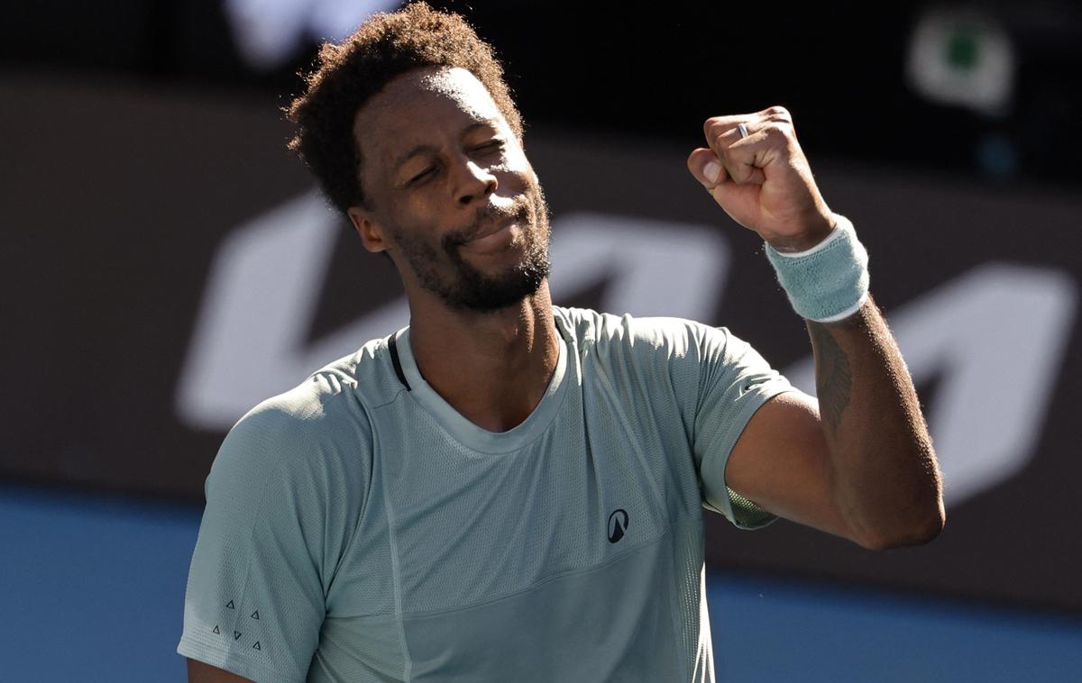 Gael Monfils | Gael Monfils je za zmago potreboval tri ure in 48 minut. | Foto Reuters