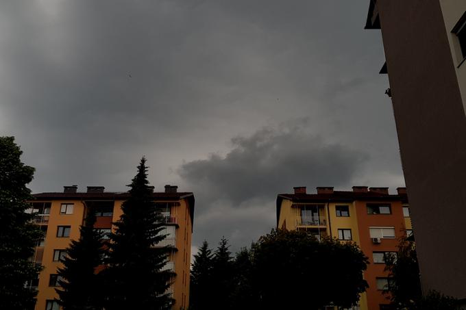 Nevihta, neurje, dež | Foto: Matic Tomšič