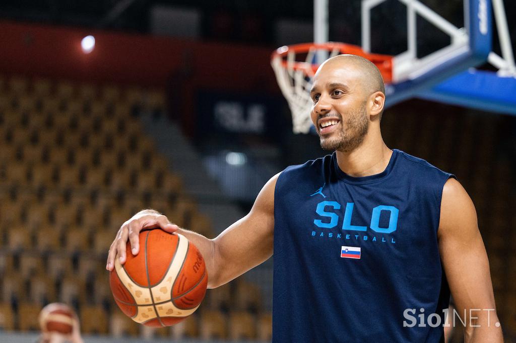 slovenska košarkarska reprezentanca trening