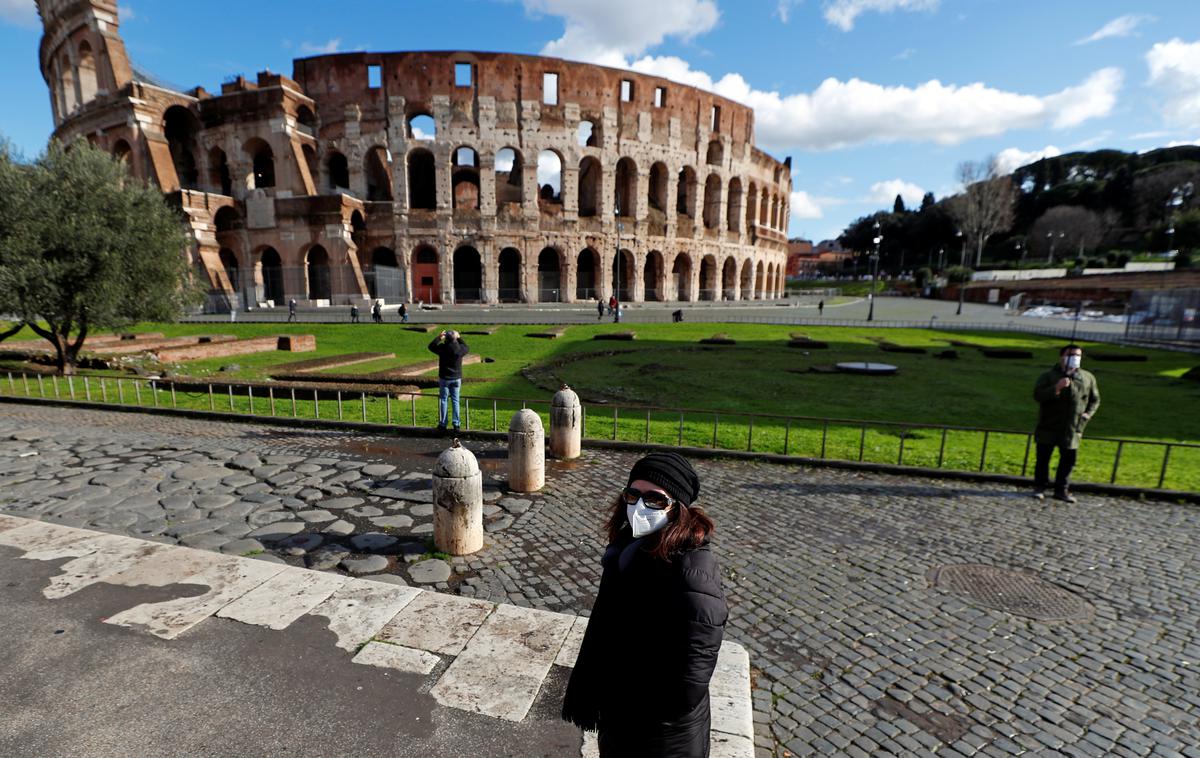 Kolosej Rim |  Po poročanju medijev se je shoda udeležilo več kot 50 tisoč ljudi. (Fotografija je simbolična.) | Foto Reuters