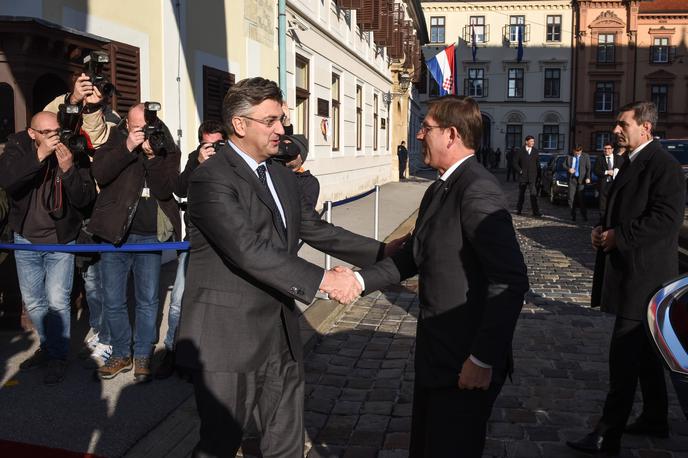 Miro Cerar Andrej Plenković | Foto STA