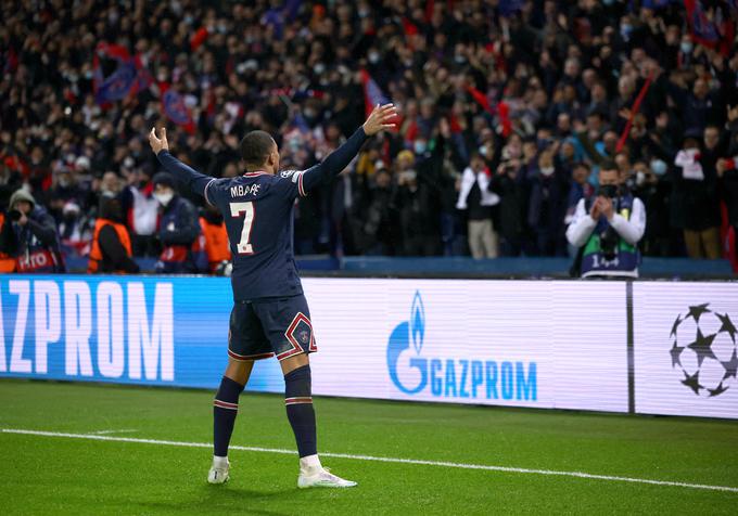 Kylian Mbappe jo je zagodel klubu, katerega bo najverjetneje okrepil po koncu sezone, ko mu poteče pogodba s PSG. | Foto: Reuters