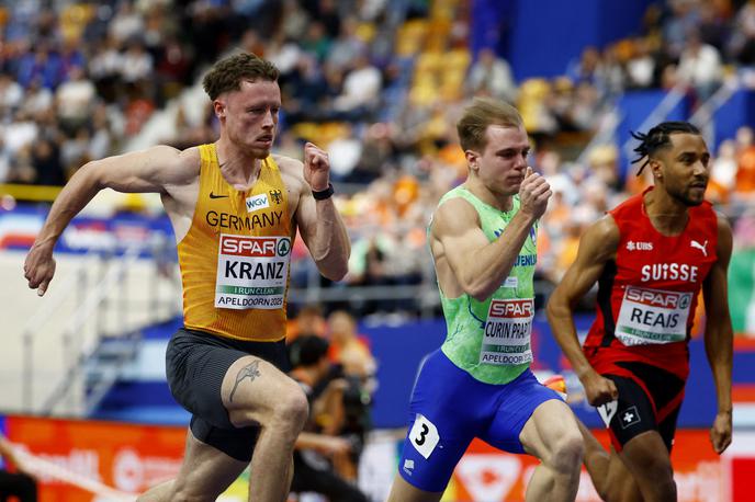 dvoransko EP Anej Čurin Prapotnik | Anej Čurin Prapotnik je popravil 22 let star rekord Matica Osovnikarja. | Foto Reuters