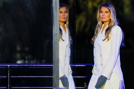 Donald Trump, Melania Trump, prižig lučk