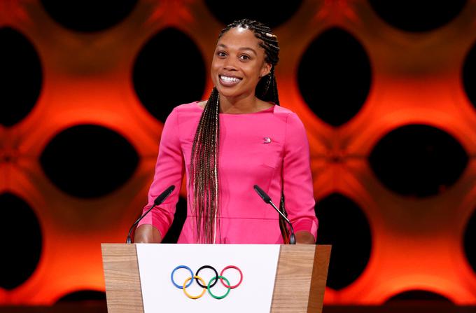 33-letna Američanka ima skupaj z Merlene Ottey v rokah rekord ženske atletike v številu olimpijskih medalj. | Foto: Reuters