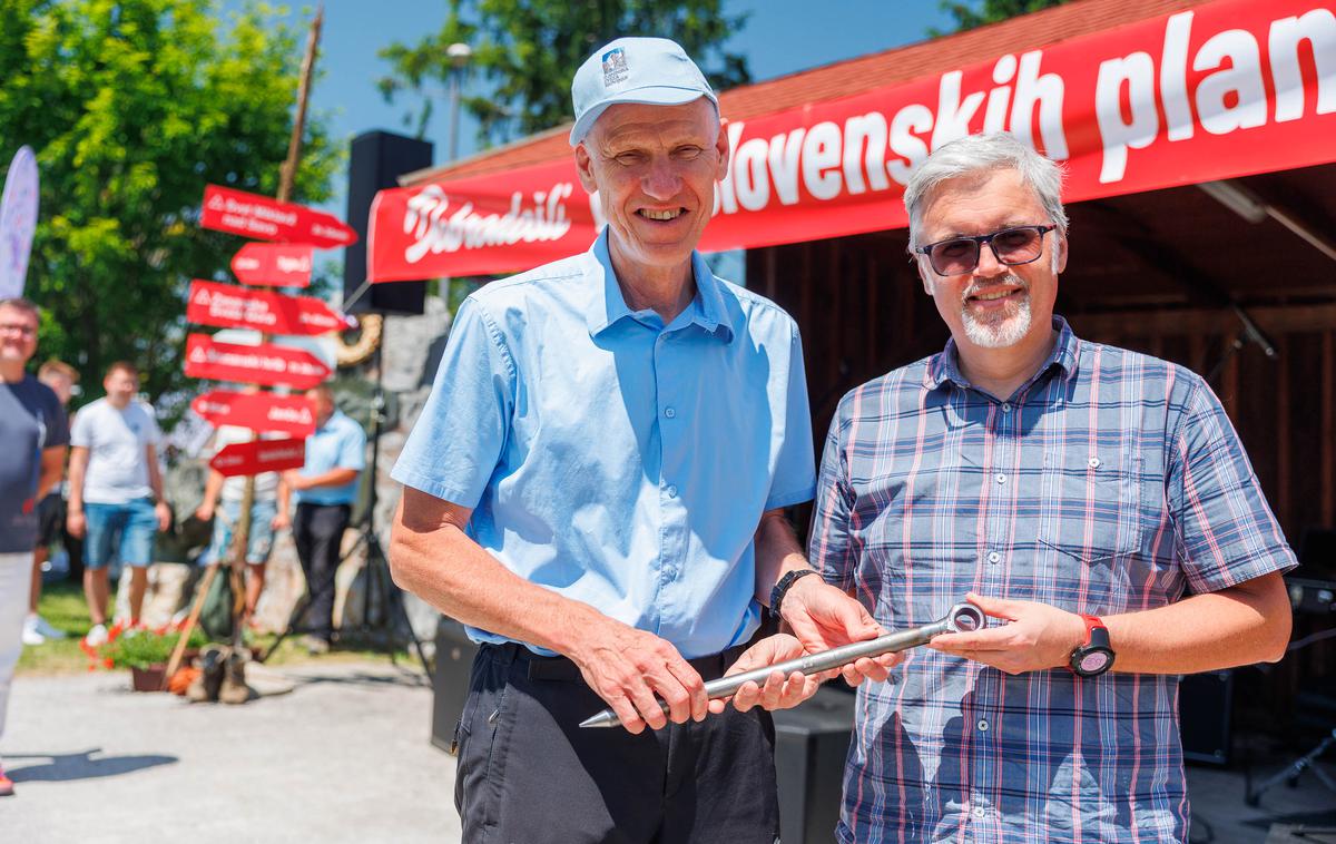 Jože Rovan Matic Tomaž Kužner | Predsednik PZS Jože Rovan in Tomaž Kužner iz PD Celje Matica. | Foto Triglav