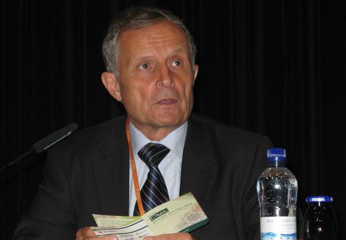Franjo Štiblar, predsednik nadzornega sveta Delavske hranilnice
 | Foto: STA ,