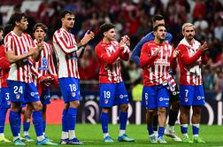 Oblakov Atletico prekinil črni niz, Barcelona pri +11 že hladi penino