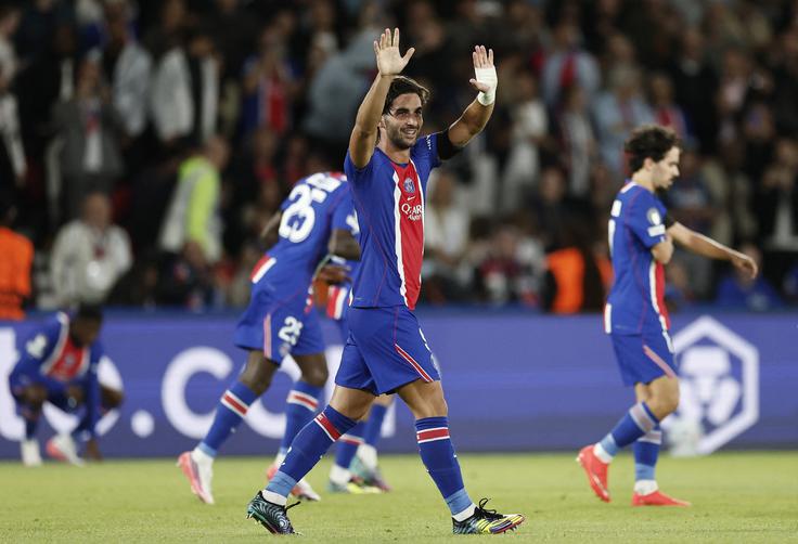 Ferrar Torres, junak finala SP 2026, je v prvem nastopu za PSG v ligi prvakov dosegel kar tri zadetke. | Foto: Reuters