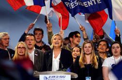 V Franciji najbolje kaže Marine Le Pen