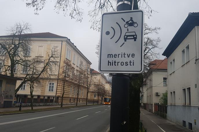 super radar Roška cesta | Ljubljanska občina je za nov super radar odštela nekaj manj kot 77 tisoč evrov. | Foto Gregor Pavšič