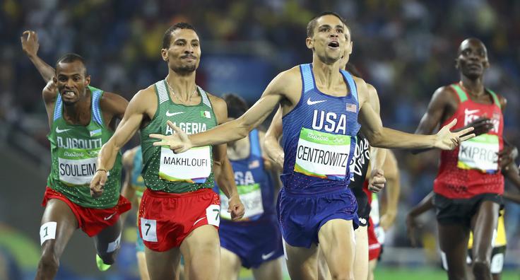 Matthew Centrowitz ob zmagi v Riu. | Foto: Reuters